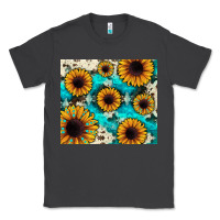 Smoke gemstone sunflower Classic Tee - JahusDesignShop