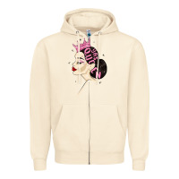 Sandshell yas queen Zipper Hoodie - MaliasSmallBusiness