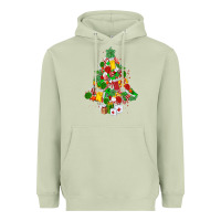 Matcha nurse christmas tree Heavyweight Hoodie - MaliasSmallBusiness