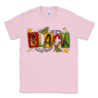 Bubblegum Pink black Classic Tee - LillyAllenDesigns