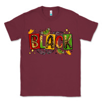 Burgundy black Classic Tee - LillyAllenDesigns