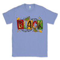 Colony Blue black Classic Tee - LillyAllenDesigns