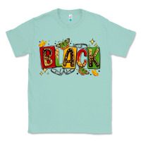 Seafoam black Classic Tee - LillyAllenDesigns