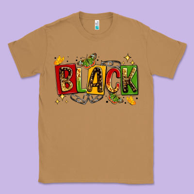 Black Classic Tee Designed By Lillyallendesigns