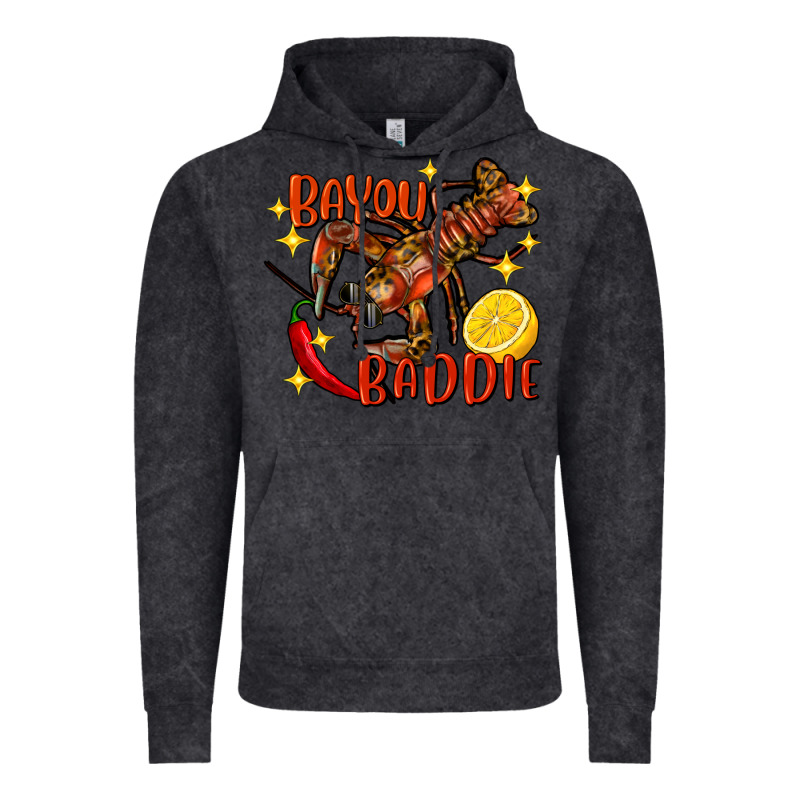 Crawfish Bayou Baddie Vintage Hoodie by FaDigitalArtStudio | Teevron