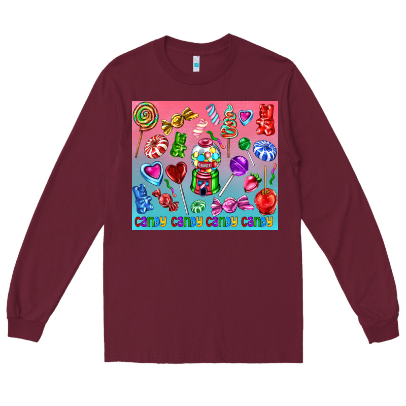 Candy Long Sleeve Tee by AdoDesignShop | Teevron