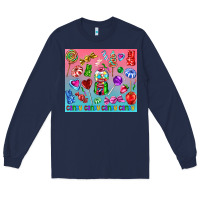 Navy candy Long Sleeve Tee - AdoDesignShop