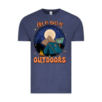 Vintage Denim life is better outdoors Vintage Tee - JahusDesignShop