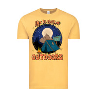 Vintage Mustard life is better outdoors Vintage Tee - JahusDesignShop