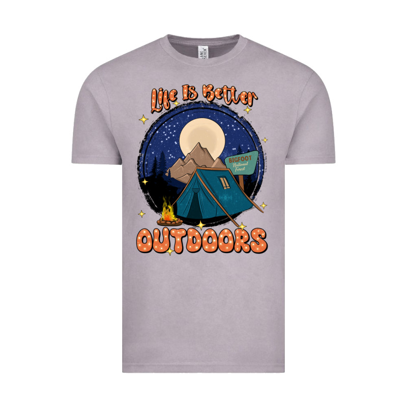Life Is Better Outdoors Vintage Tee by JahusDesignShop | Teevron
