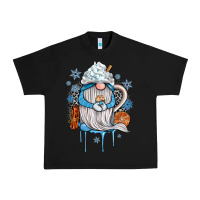 Black winter gnome coffee Urban Heavy Tee - JahusDesignShop