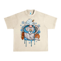 Sandshell winter gnome coffee Urban Heavy Tee - JahusDesignShop