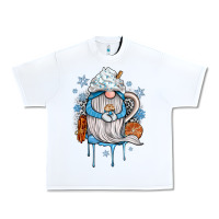White winter gnome coffee Urban Heavy Tee - JahusDesignShop