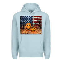 Blue Mist halloween american flag tumbler Premium Hoodie - Jasminsmagicworld