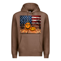 Chestnut halloween american flag tumbler Premium Hoodie - Jasminsmagicworld