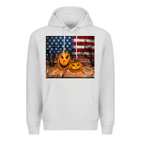Dove Grey halloween american flag tumbler Premium Hoodie - Jasminsmagicworld