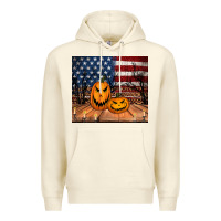 Sandshell halloween american flag tumbler Premium Hoodie - Jasminsmagicworld