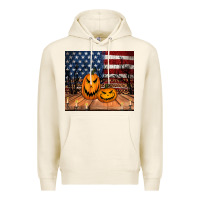 Tofu halloween american flag tumbler Premium Hoodie - Jasminsmagicworld