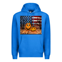True Royal halloween american flag tumbler Premium Hoodie - Jasminsmagicworld