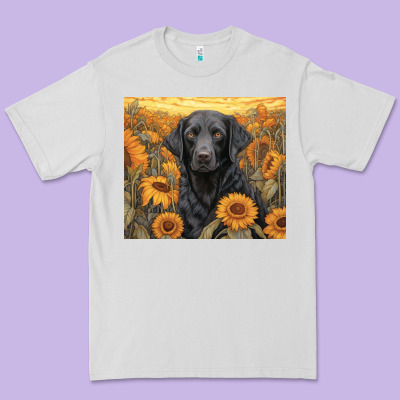 Black Lab Premium Tee Designed By Unal Design