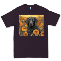 Plum black lab Premium Tee - Unal Design