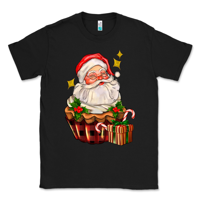 Santa Claus Cupcake Classic Tee by AdoDesignShop | Teevron