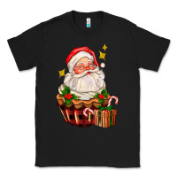 Black santa claus cupcake Classic Tee - AdoDesignShop