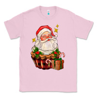 Bubblegum Pink santa claus cupcake Classic Tee - AdoDesignShop