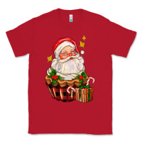 Red santa claus cupcake Classic Tee - AdoDesignShop