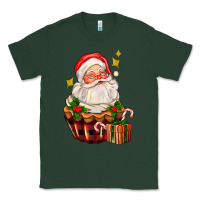 Sports Green santa claus cupcake Classic Tee - AdoDesignShop