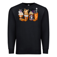 Black nightmare coffee cups Premium Sweatshirt - MaliasSmallBusiness