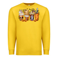 Lemon nightmare coffee cups Premium Sweatshirt - MaliasSmallBusiness