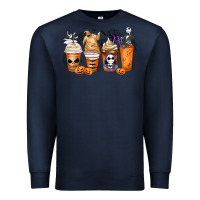 Navy nightmare coffee cups Premium Sweatshirt - MaliasSmallBusiness