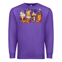 Purple nightmare coffee cups Premium Sweatshirt - MaliasSmallBusiness