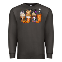 Smoke nightmare coffee cups Premium Sweatshirt - MaliasSmallBusiness