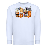 White nightmare coffee cups Premium Sweatshirt - MaliasSmallBusiness