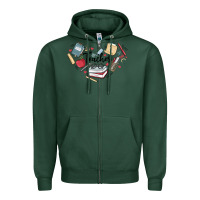 Teacher Zipper Hoodie | Teevron