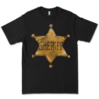Black sheriff star Premium Tee - BarkalooDesign