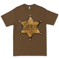Cacao sheriff star Premium Tee - BarkalooDesign