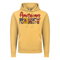 Vintage Mustard American honey Vintage Hoodie - Neo Western