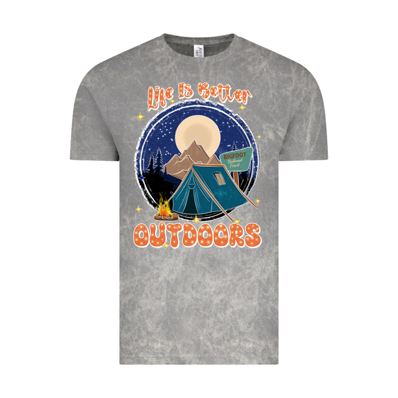 Life Is Better Outdoors Vintage Tee by JahusDesignShop | Teevron