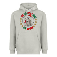 Moon Dust ho ho holly shit skeleton santa Heavyweight Hoodie - MaliasSmallBusiness