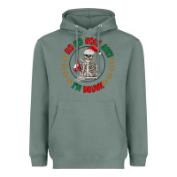 Sage ho ho holly shit skeleton santa Heavyweight Hoodie - MaliasSmallBusiness