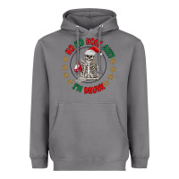 Storm ho ho holly shit skeleton santa Heavyweight Hoodie - MaliasSmallBusiness