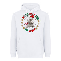White ho ho holly shit skeleton santa Heavyweight Hoodie - MaliasSmallBusiness