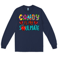 Navy candy is my soulmate Long Sleeve Tee - AdoDesignShop