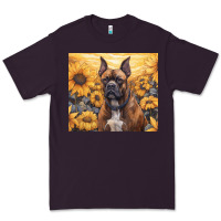 Plum boxer dog Premium Tee - Unal Design