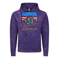 Cloud Purple American junkie Vintage Hoodie - Neo Western