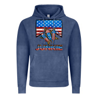 Vintage Denim American junkie Vintage Hoodie - Neo Western
