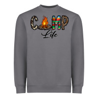 Storm camp life Heavyweight Sweatshirt - CowhideDigitalArt
